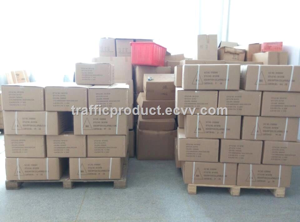 18 20 28 PP base collapsible traffic cone 45cm folding traffic cone road safety cone folding cone
