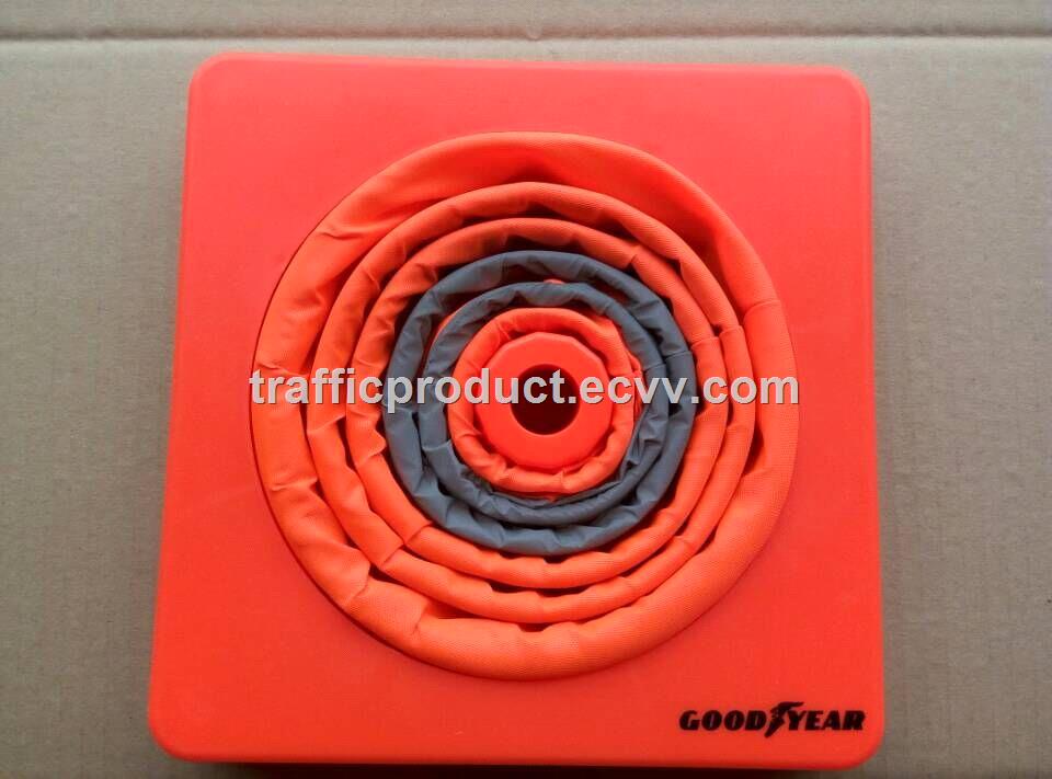 18 20 28 PP base collapsible traffic cone 45cm folding traffic cone road safety cone folding cone