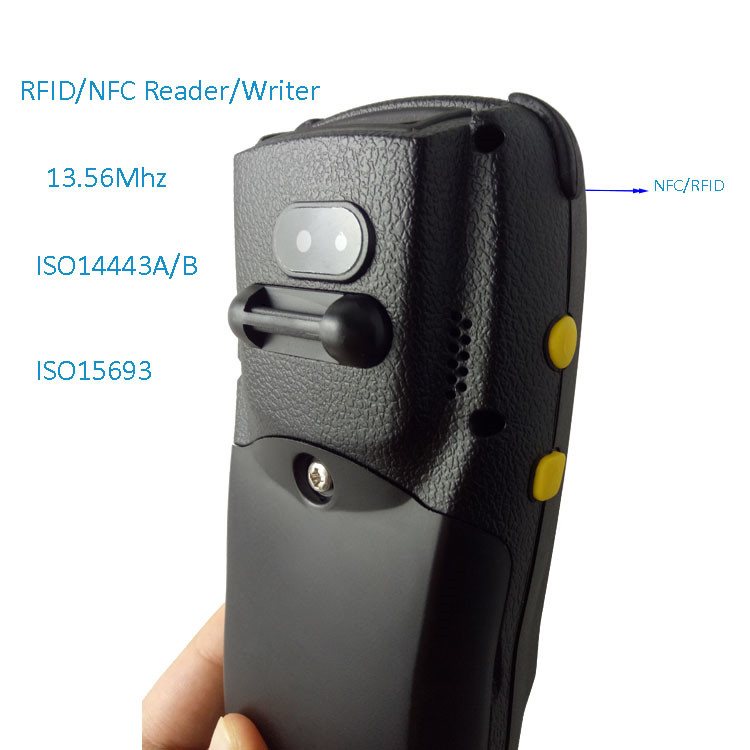 4 Touch Screen Handheld Barcode Scanner PDA with NFCRFID3G