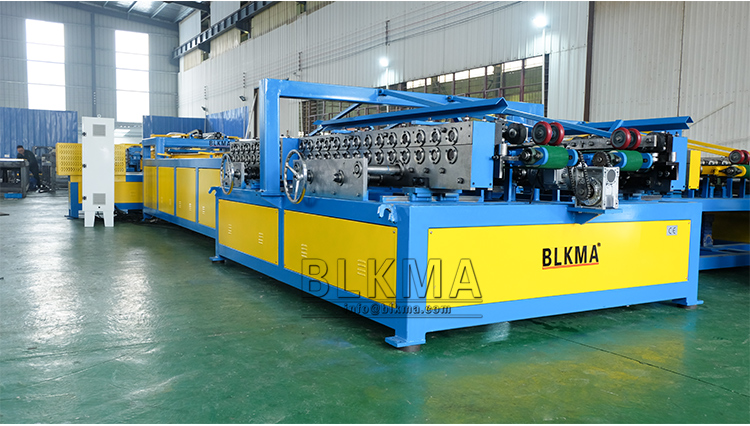 BLKMA rectangular hvac air duct manufacturing production line 4 duct making machine