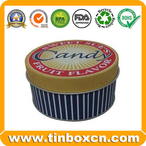 Candy Tin Box Tin Can Packaging Metal Tin Box