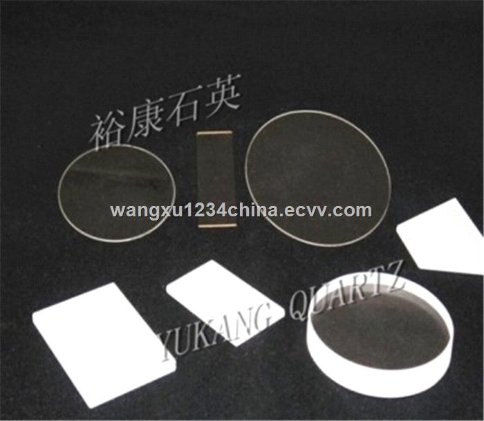 Clear or Frosted Silica Quartz Glass Plate of All Size and Shapes