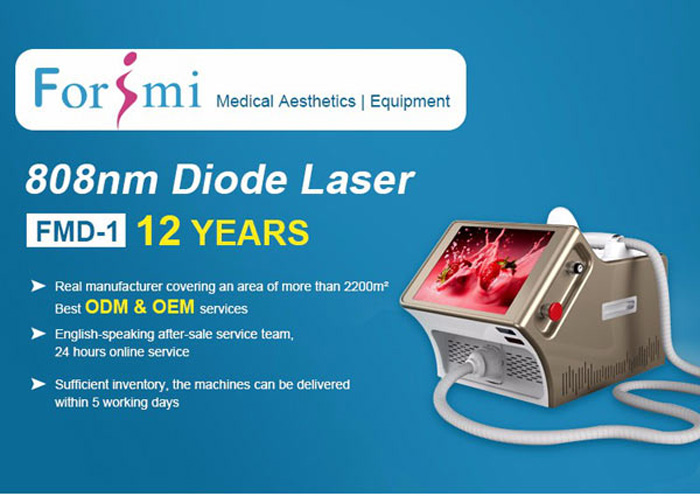 Painless permanent portable diodo laser 808nm depilazione