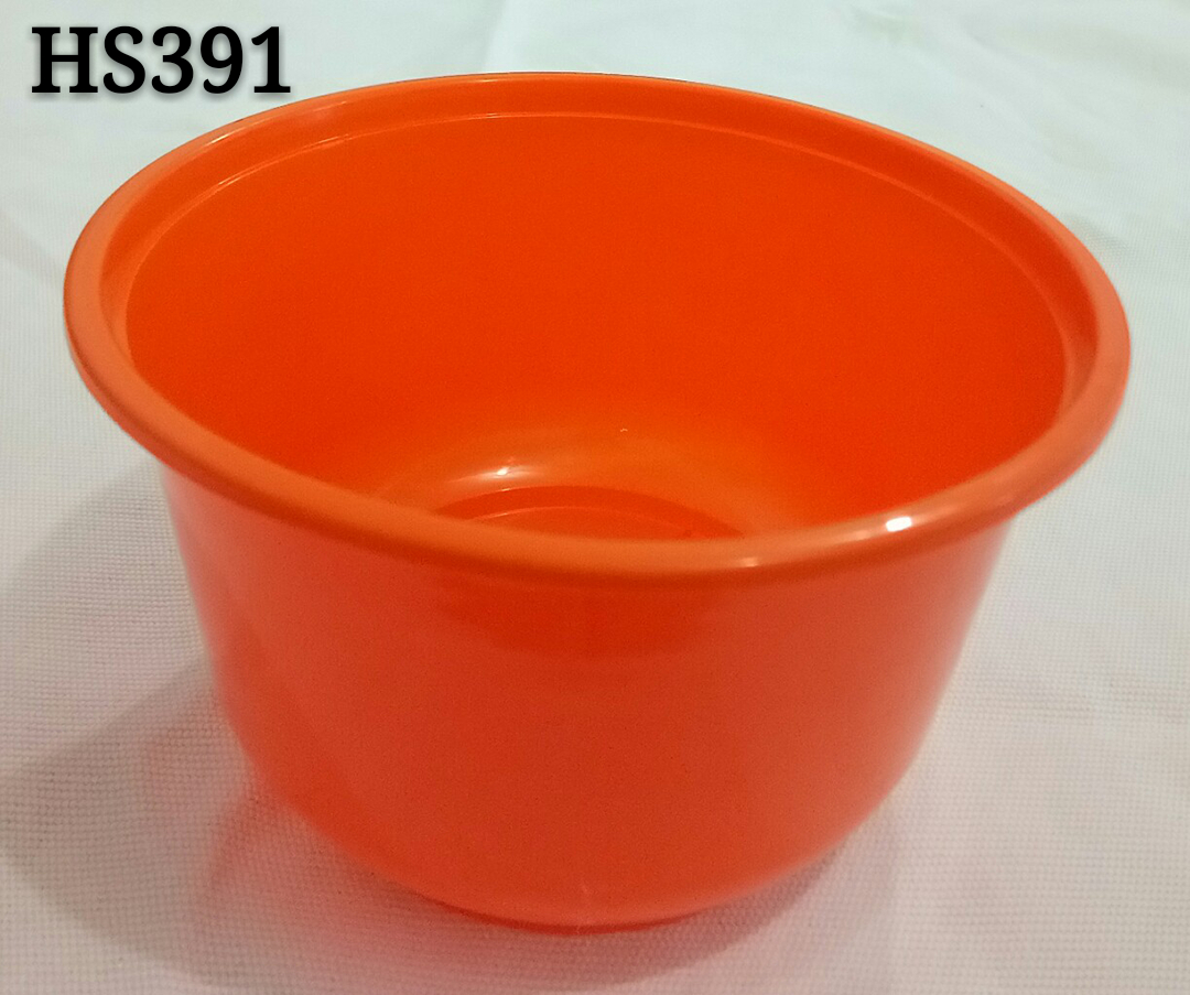 Round 500mL Disposable PP Plastic Microwave Safe Little Porringer