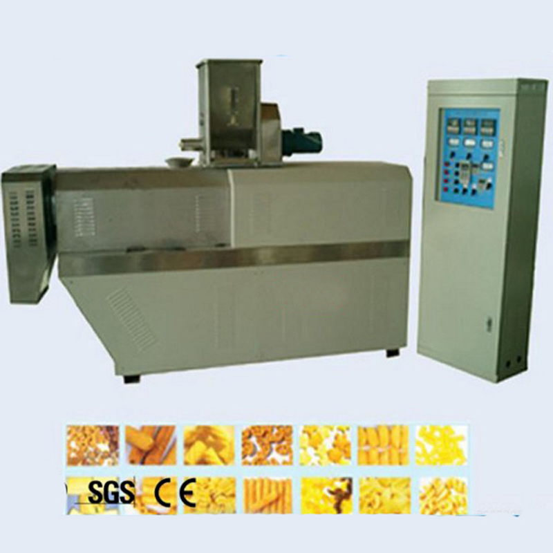 Twin Screw Stainless Steel Automatic Snack Food Extruder