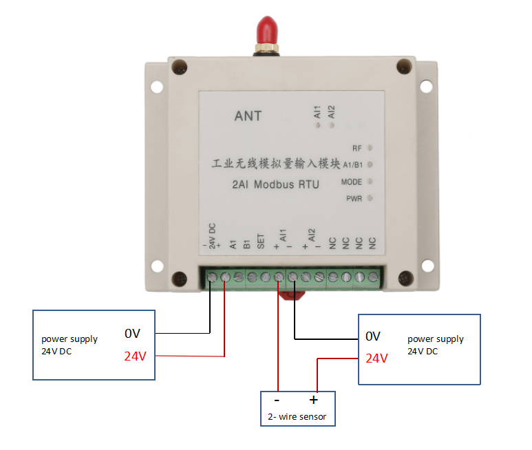 Wireless Water Tank Monitoring system 1km ONOFF control