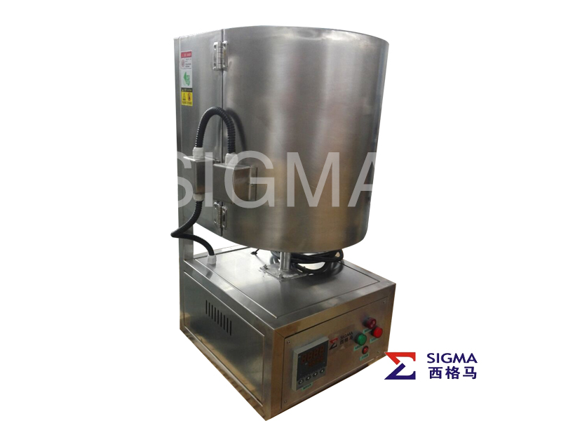 vertical vacuum atmosphere tube furnace Diameter 60 mm 1700 Celsius degree