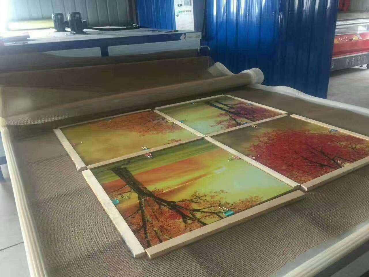 MicroCrystal glass and ceramic EVA Laminate Machine MicroCrystal glass and ceramic EVA Laminate Machine