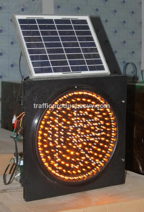 popular new four solar strobe light in one solar warning light solar traffic light