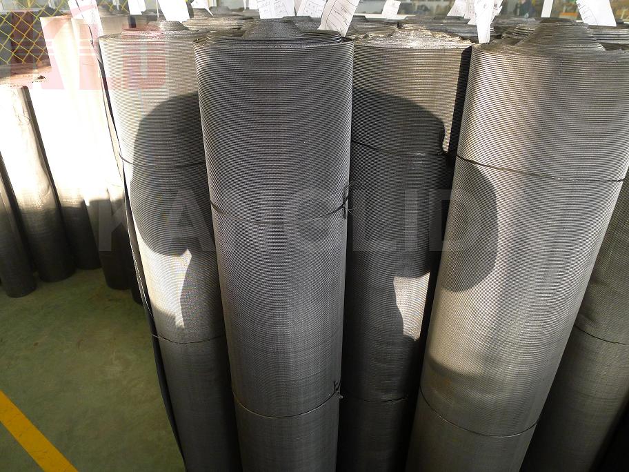 12 Mesh 05 Plain Steel 48 Wide Carbon Steel iron wire mesh