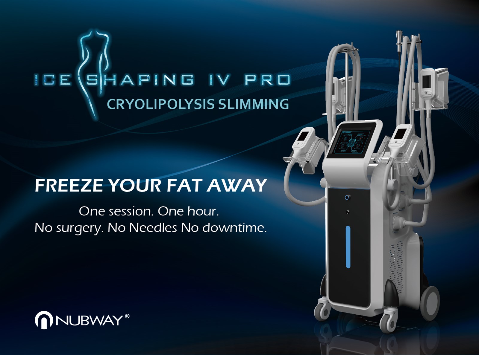 2017 hot sale professional big powerful cryotherapy facial beauty salon equipment cool tech fat freezing machine with fd