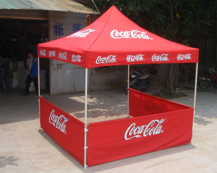 Customized printed outdoor pop up canvas event canopy tent