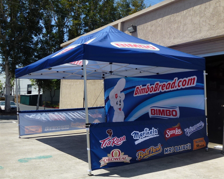10x10ft Outdoor Folding Pop up event tent with Half sidewall