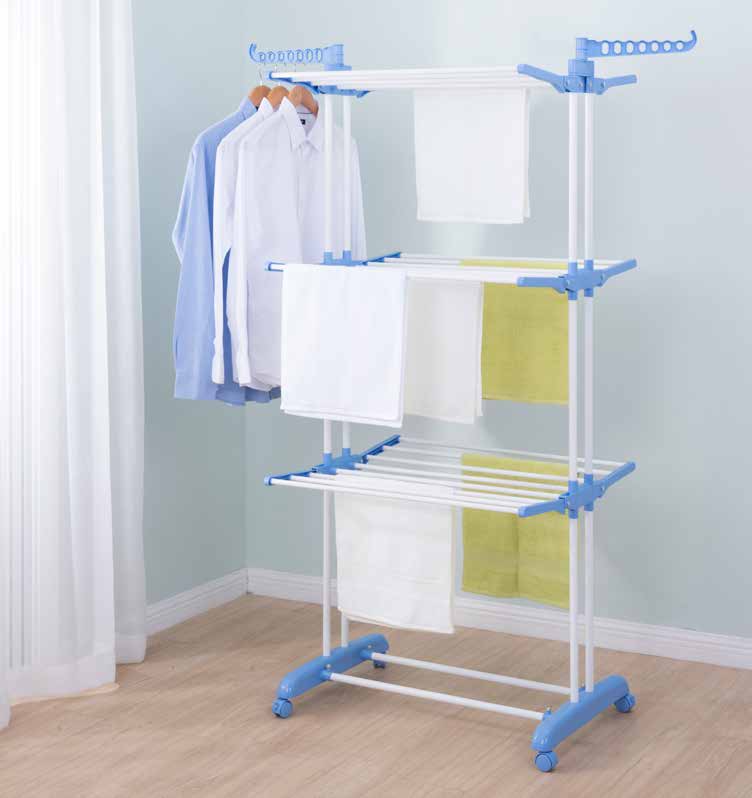 General Use Three Layer Clothes Rack