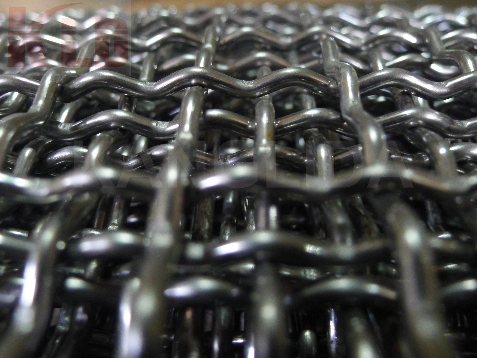 Heavy duty stainless steel wire Mesh and PreCrimp Mesh