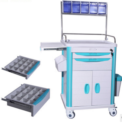 Medical carts anesthesia car ABS multifunction delivery drug vehicle emergency vehicles