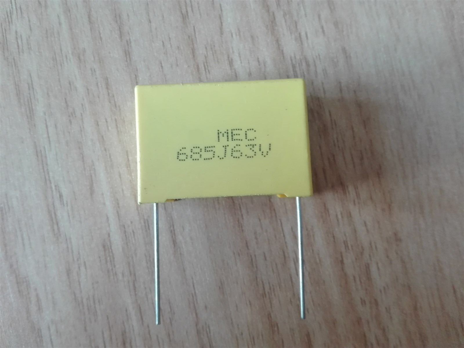 metallized polyester film capacitor box type