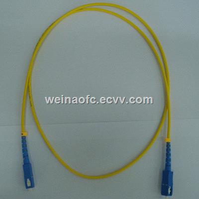 NZDSF Fiber Optic Patch Cord SCSC Singlemode Simplex PVC LSZH Jacket