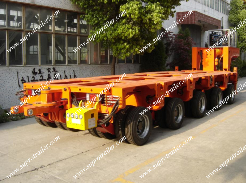 Nicolas modular trailer Nicolas MDED Hydraulic trailer