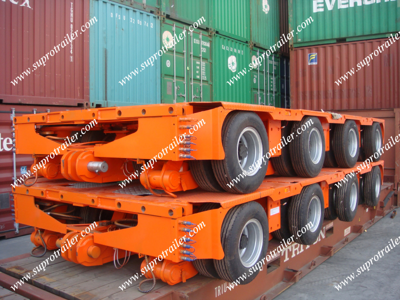Self proeplled modular trailer SPMT trailer SPMT transporter