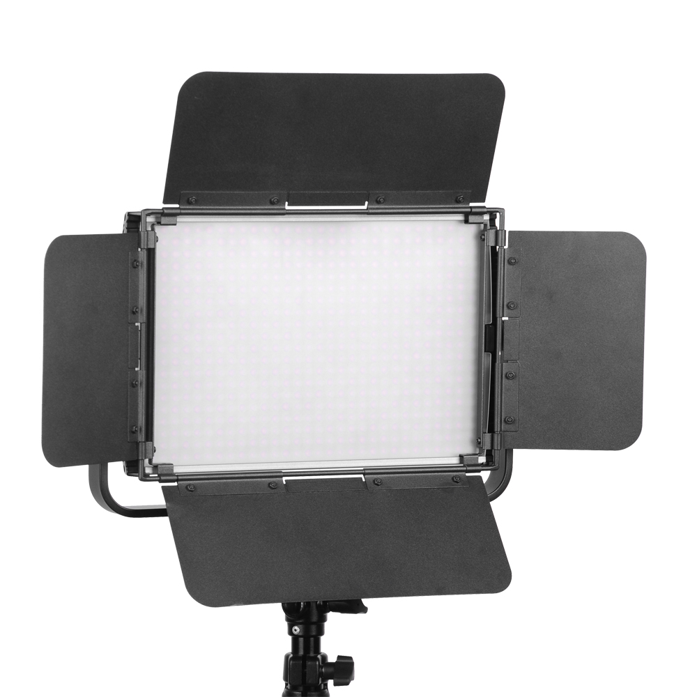 thin alluminum alloy GK600 PRO bright led lamp for photography with 24G remote control