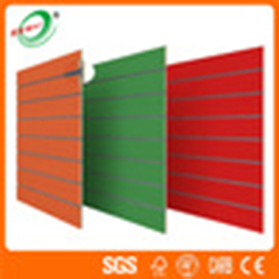 48 Solid Color Slatwall Board with Customized Slots