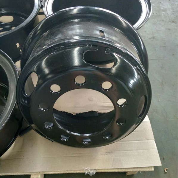 Light Green 20 Tube Steel Truck Wheel PCD 285mm