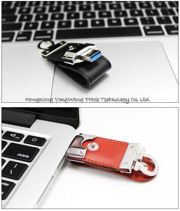 Hot sale New pen drive Leatherkeychins model usb 20 memory flash stick Drive