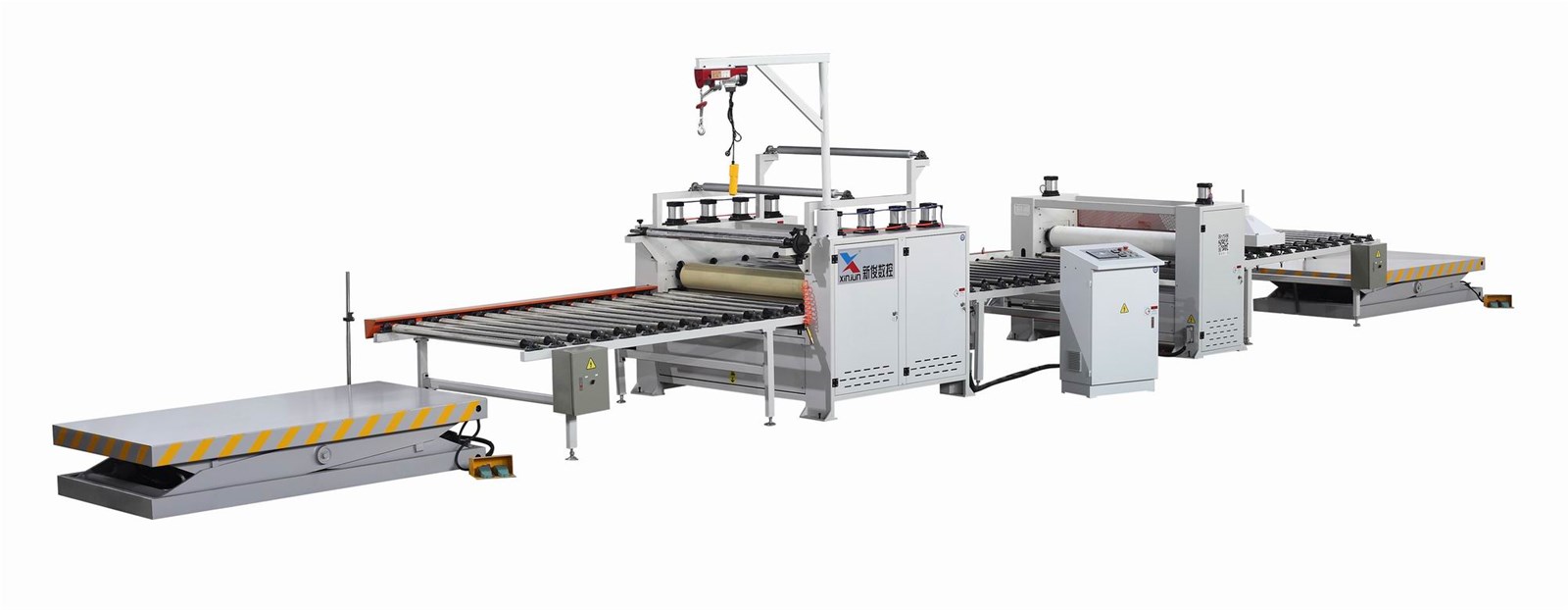 Paper and PVC laminating machine