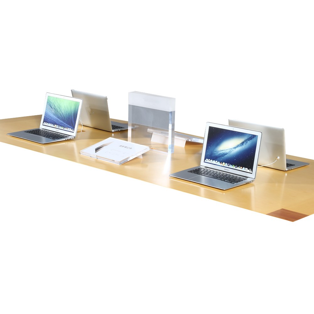 Shenzhen manufacturer retail 6 ports security antitheft alarm display device for laptop