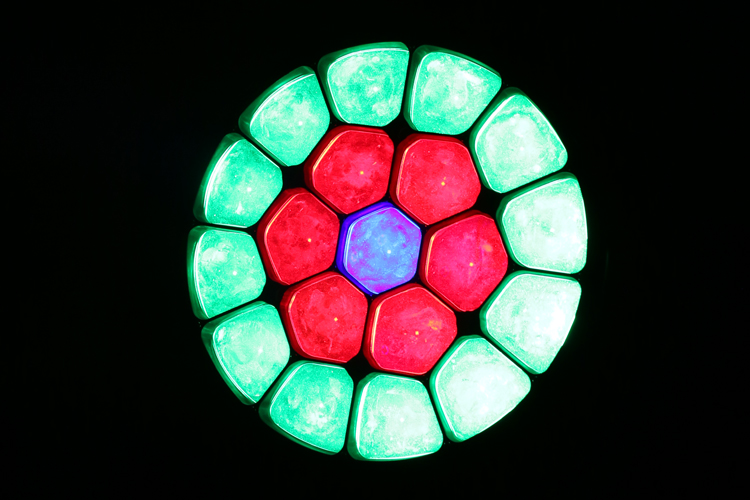 19X15W Zoom and Rotating LED BEye K10 Moving Head Light
