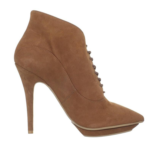 PARRCEN High Heel Shoes Suede Womens Lace Up Boot BD062 PARRCEN High Heel Shoes Suede Womens Lace Up Boot BD062