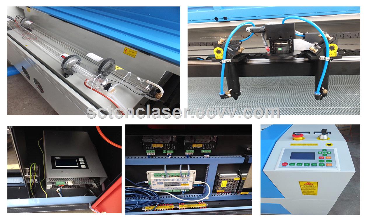 SCT1810F High Quality China Equipment Fabric Processing Auto Feeding Laser Cutting Machine
