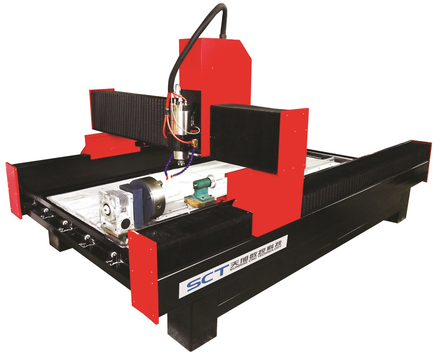 SCTS1325 Marble granite engraving cnc router machine