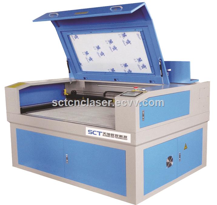 SCT1390 High Quality Leather and Fabric Cutting Laser EngravingCutting Machine