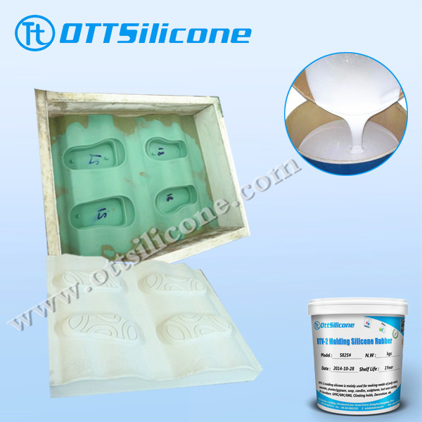 Shoe soles silicone rubber