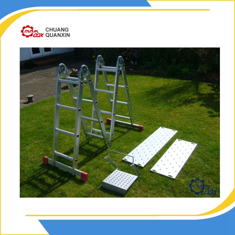 Aluminium Multi function ladder shelfladder part
