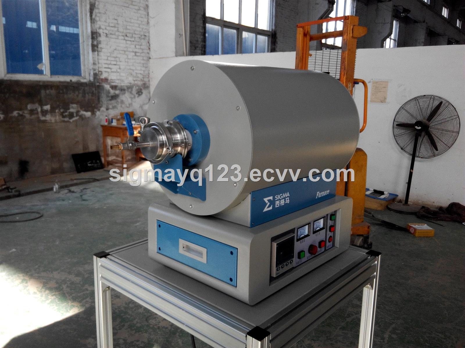 Vacuum Atmosphere Tube Furnace Diameter 100mm 1000 Celsius Degree