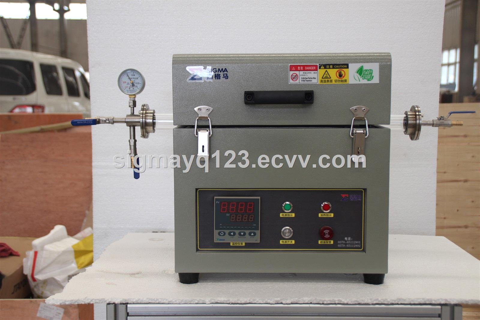 Vacuum Atmosphere Tube Furnacelab furnacemuffle furnace Diameter 80mm 1000 Celsius Degree