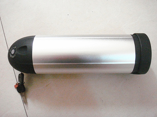 36V 11ah EBike Bottle Lithium Battery Black Bottle Battery for Electric Bicycle