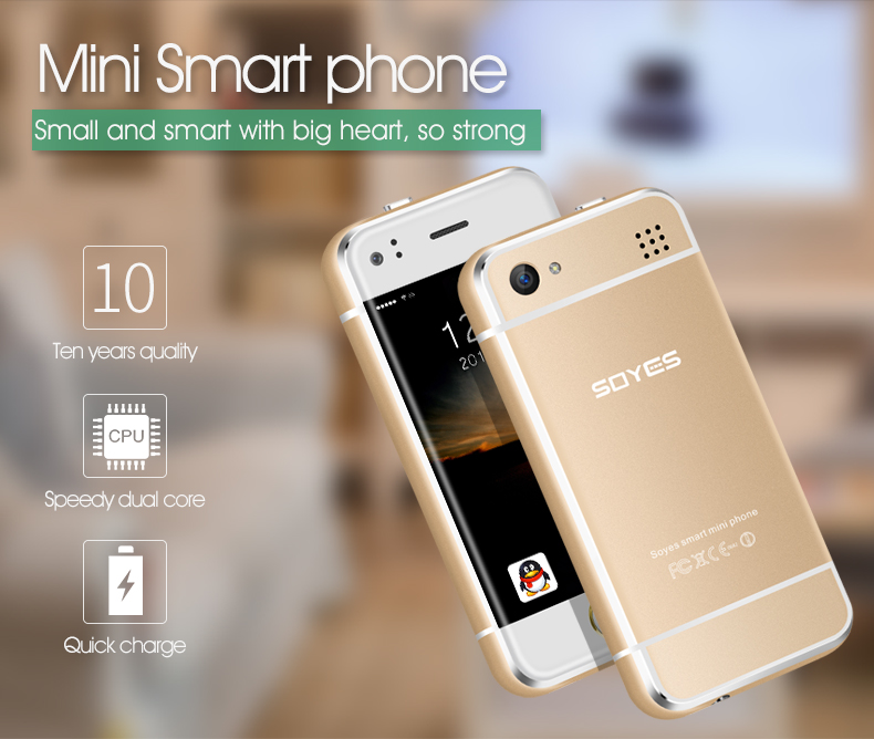 SOYES Smart Mini Phone 6S with Dual SIM SOYES Smart Mini Phone 6S with Dual SIM