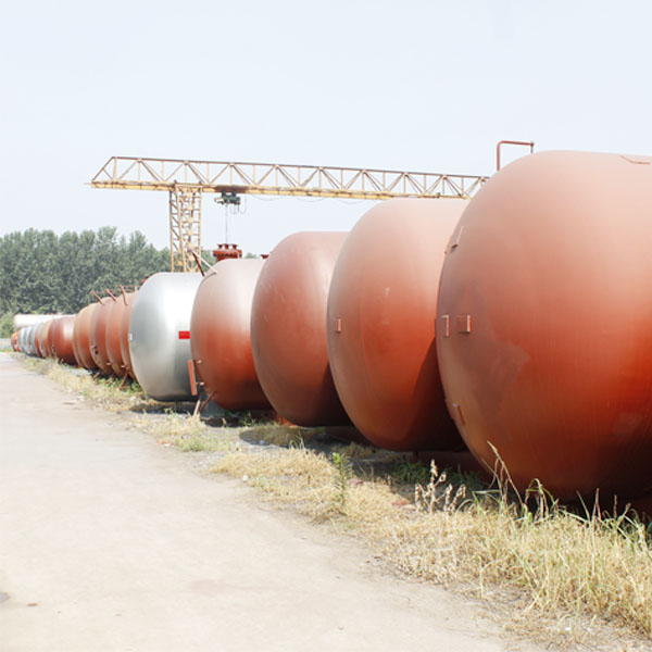 DN1600 Horizontal Carbon Steel 10M3 LPG Tank for Nigeria