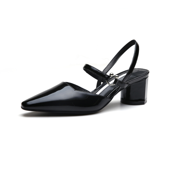 DY0652 Womens Pointed Toe Ankle Strap High Heel Pumps Shoes