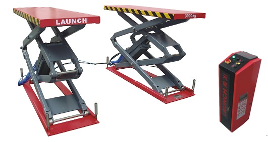 Double Scissor Lift Rated Capacity 3Ton