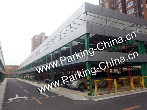 Hydraulic Puzzle Parking System 3 levels