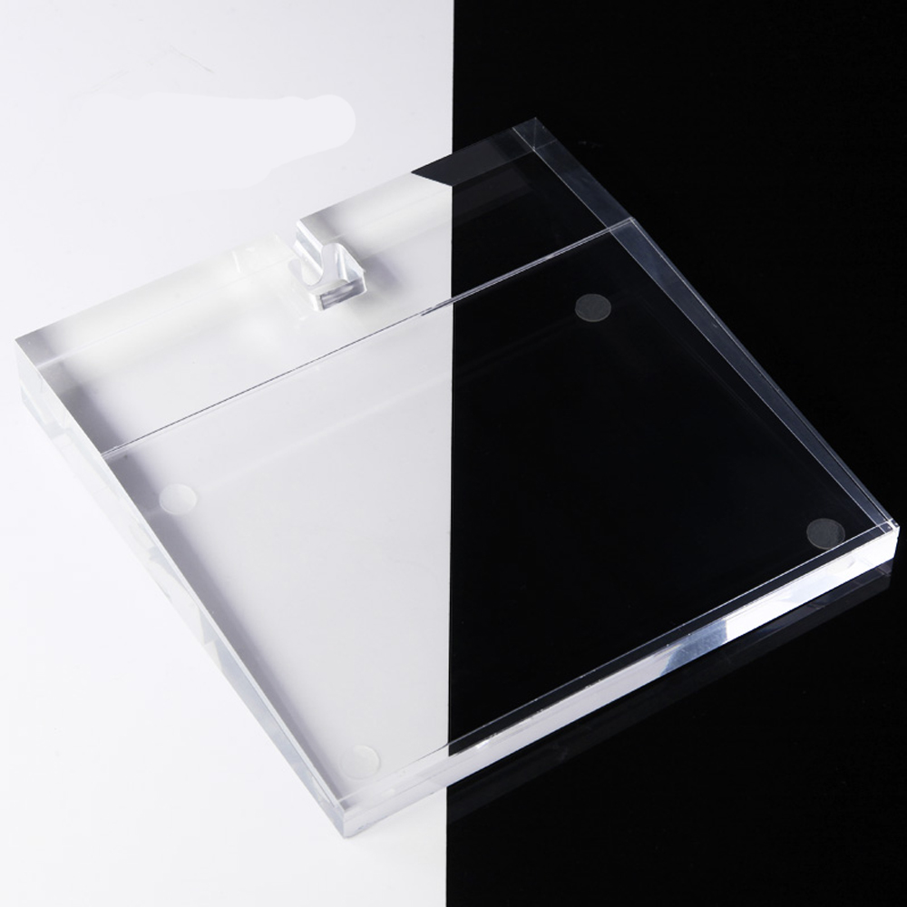 Shenzhen factory good quality dedicated luxury acrylic display stand for android phone alarm with charging exhibition