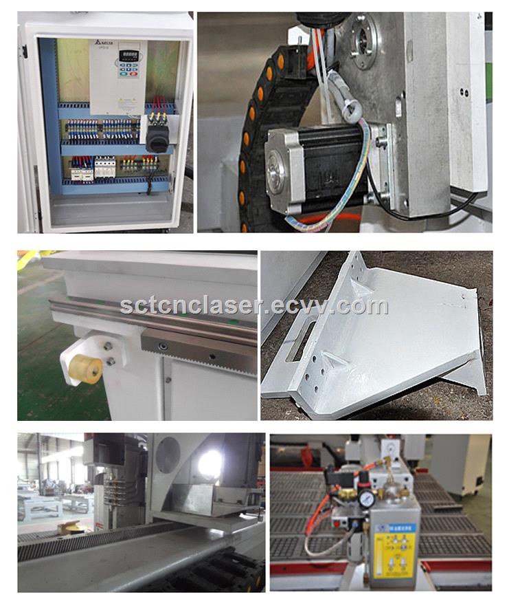 SCT 1325 Heavy Duty CNC Router Stone Marble Carving Machine