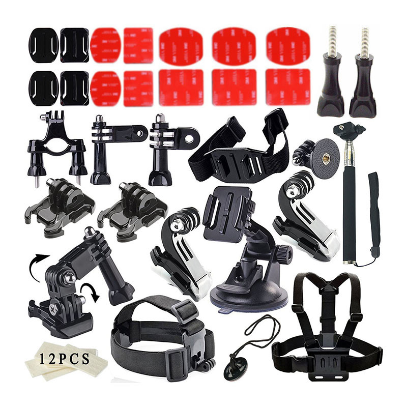 for Gopro Accessories Set Outdoor Sports Kit Go pro Accessories forFor Gopro Hero 4 3 3 Sj4000 sjcam Camera xiaomi yi