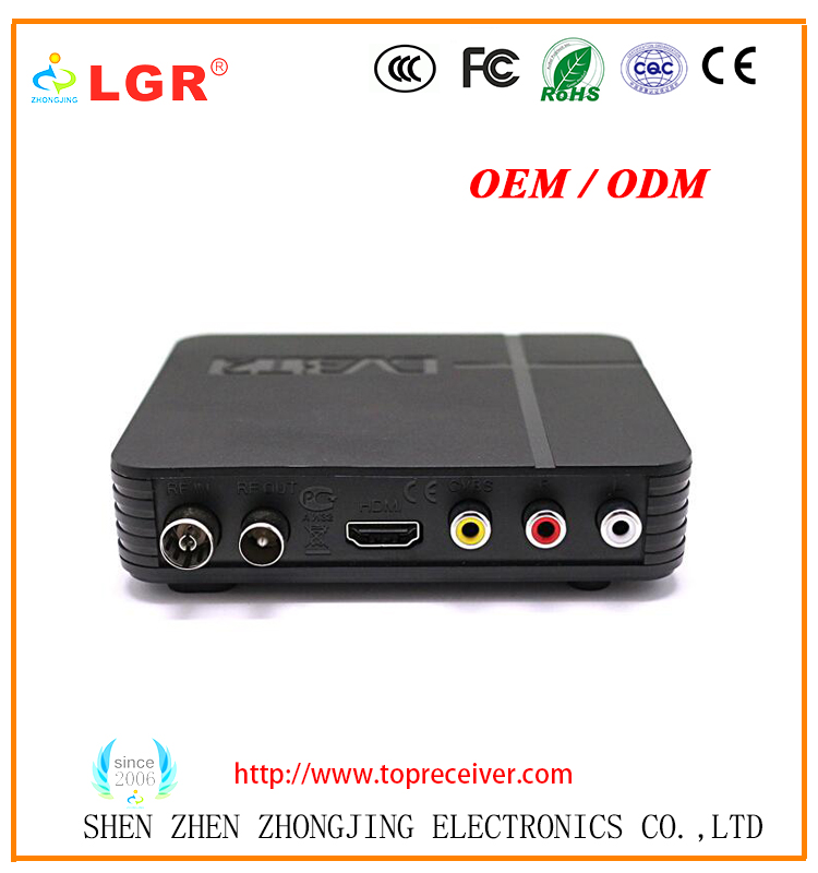 2017 Hot Selling HD DVBT2 Set Top Box with USB PVR