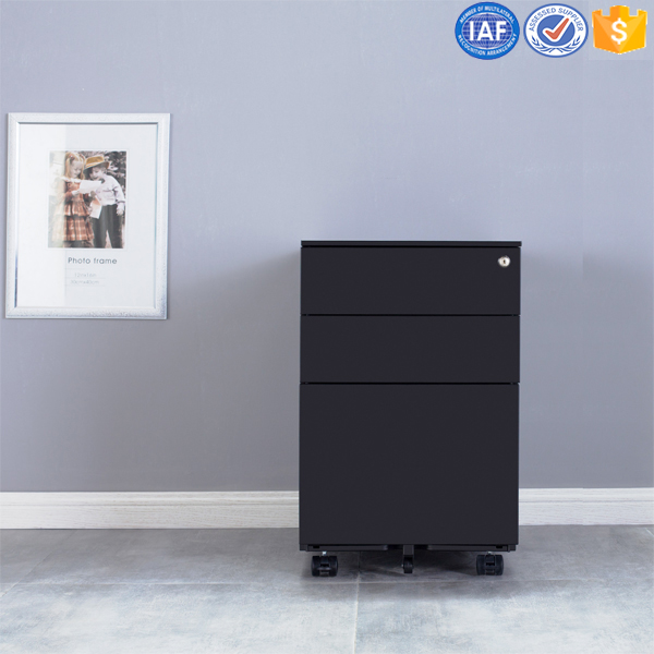 A4 File Storage Mobile Pedestal Drawer File Cabinet